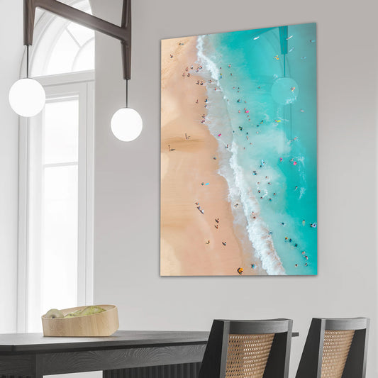 Beach Fun- plexiglas schilderij - kunst