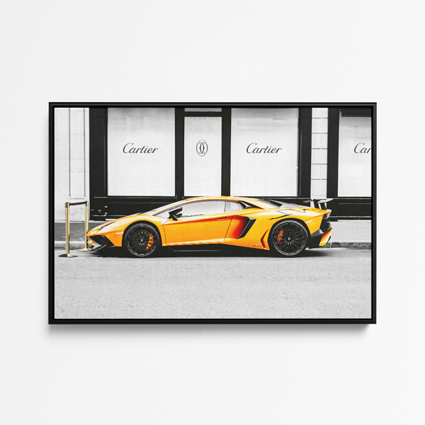 Lamborghini - Canvas schilderij- plexiglas schilderij - kunst