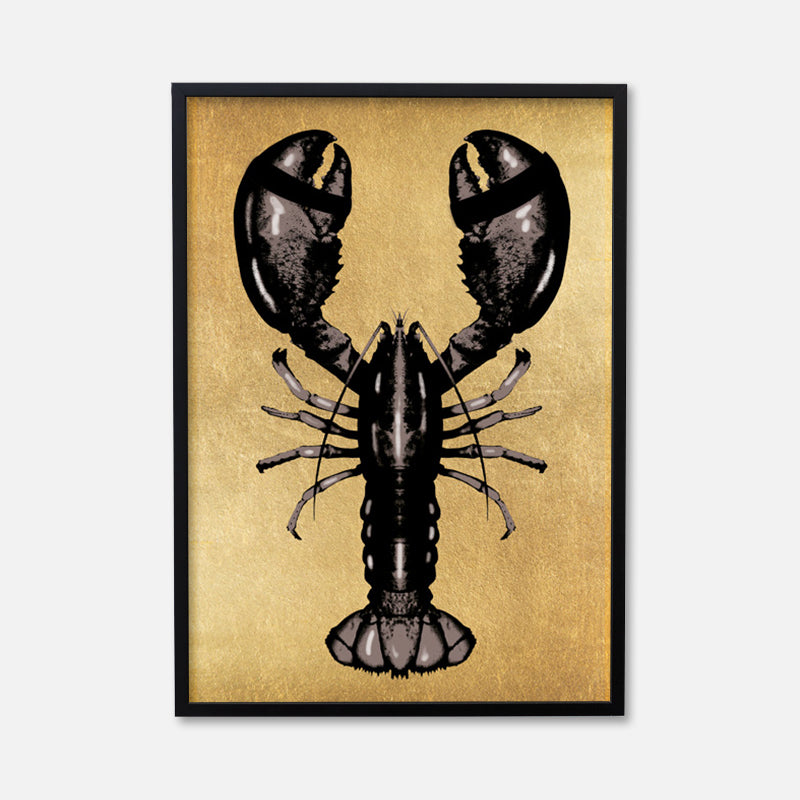 Lobster Royal Verticaal- plexiglas schilderij - kunst