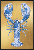 Lobster Royal Blue - SPECIAL EDITION- plexiglas schilderij - kunst