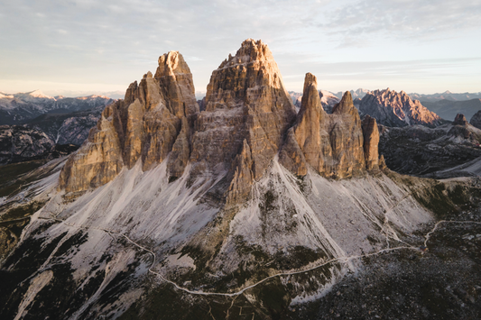 Lavaredo- plexiglas schilderij - kunst